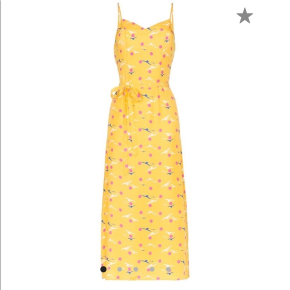 HVN Dresses & Skirts - HVN Josephine seagull print midi dress - brand new